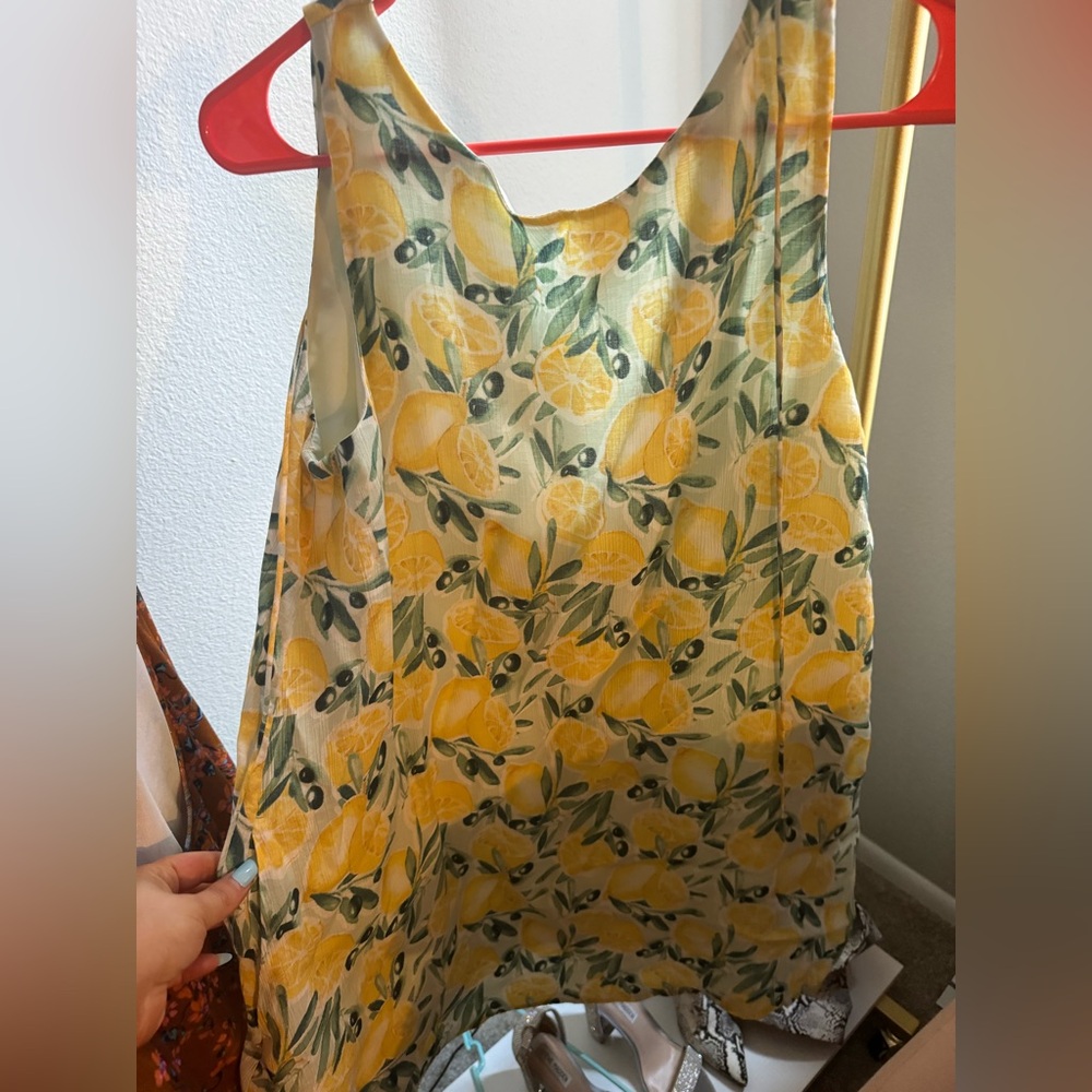 Abercrombie lemon dress